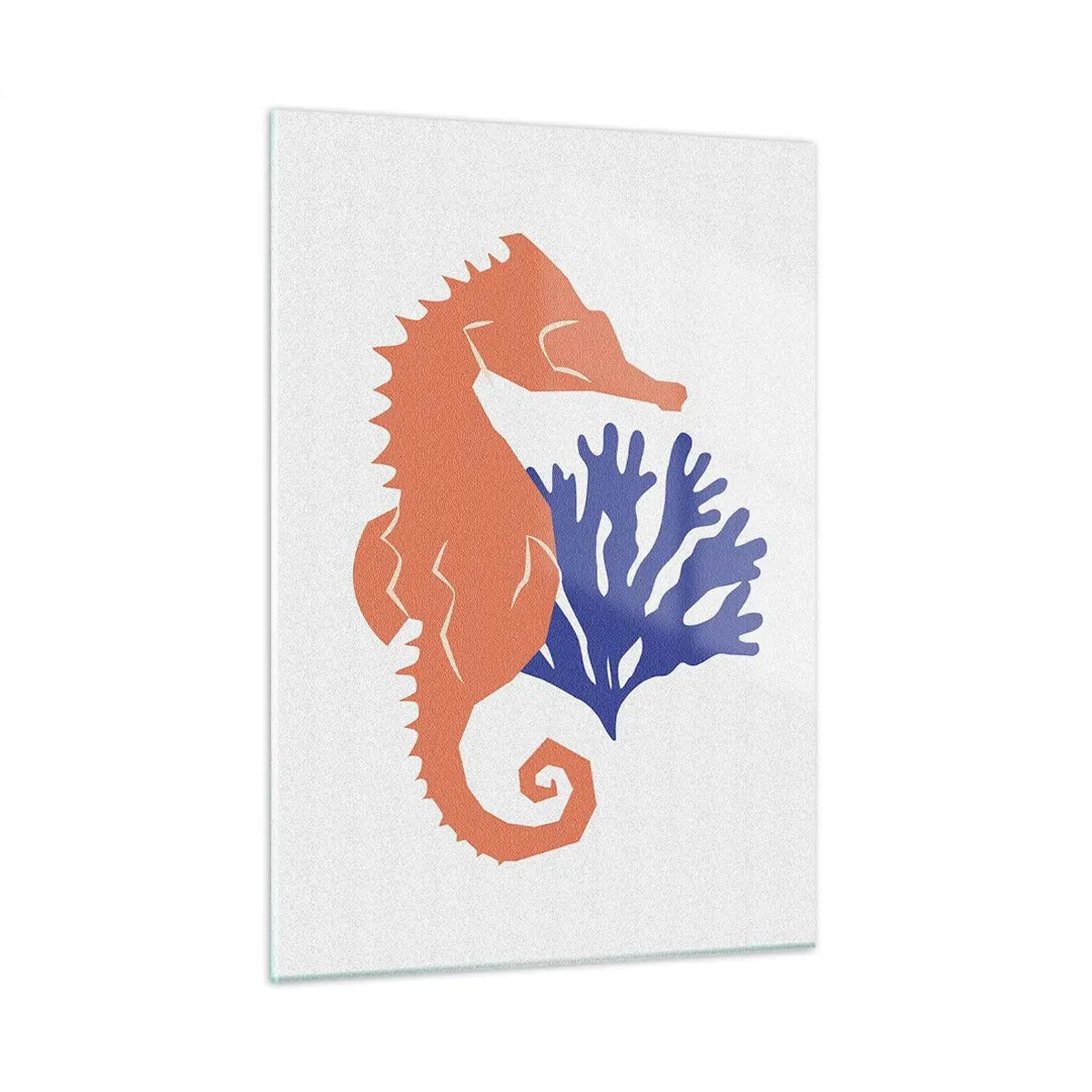 Üveg kép - Egy víz alatti réten - 50x70 cm