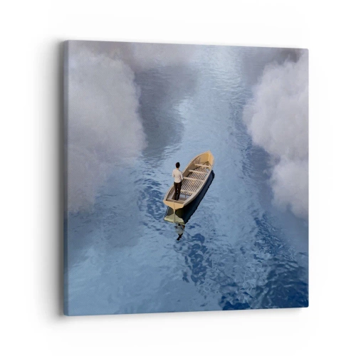 Vászonkép - Az élet - az utazás - az ismeretlen - 40x40 cm