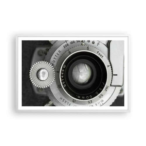 Poszter fekete keretben - Történet Hollywoodról - 91x61 cm