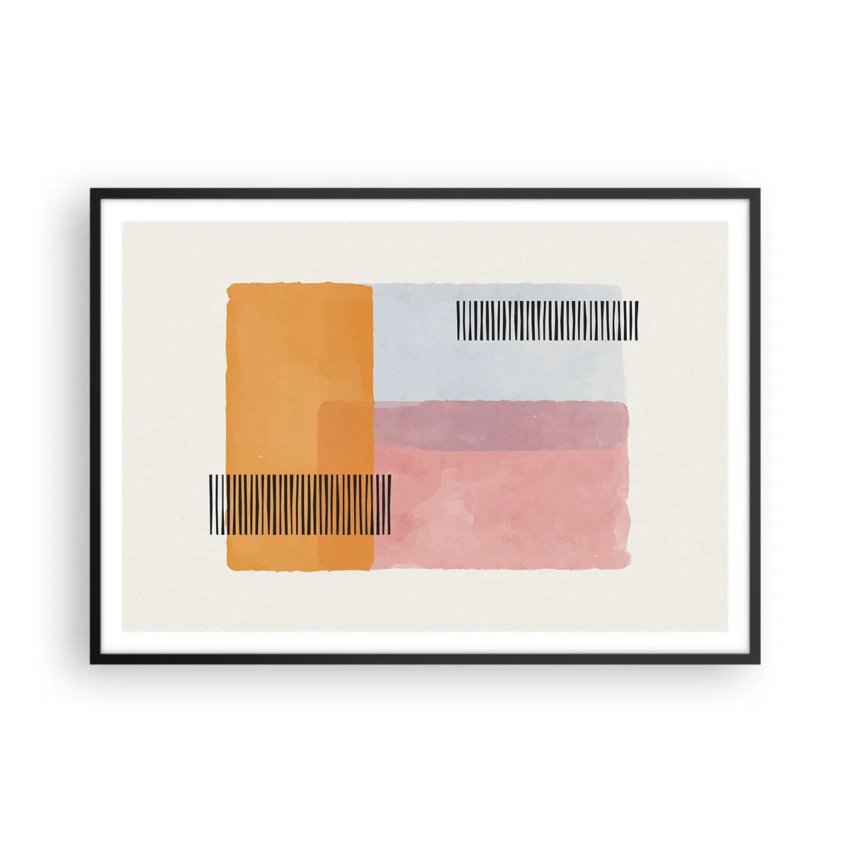 Poszter fehér keretben - Saroktól sarokig - 100x70 cm