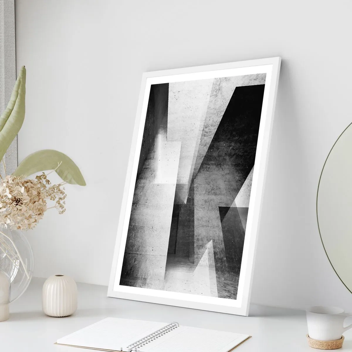 Poszter fekete keretben - A tér szerkezete - 70x100 cm