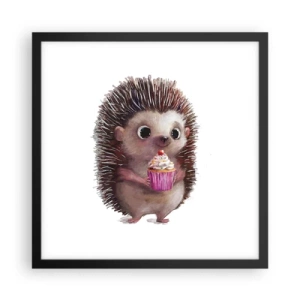 Poszter fehér keretben - Ünnep van minden nap - 40x40 cm