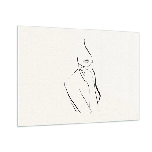 Üveg kép - A melankólia hulláma - 100x70 cm