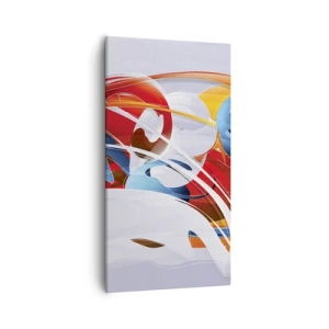 Vászonkép - Az elemek tánca - 55x100 cm