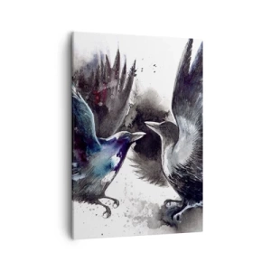 Vászonkép - Varjú a varjúnak… - 50x70 cm