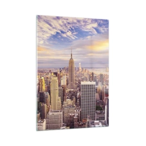 Üveg kép - Elérni a felhőket - 50x70 cm