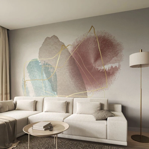 Egyedi tapéta Premium Canvas - Az űr koralljai - Absztrakció, Darab, Modern minta