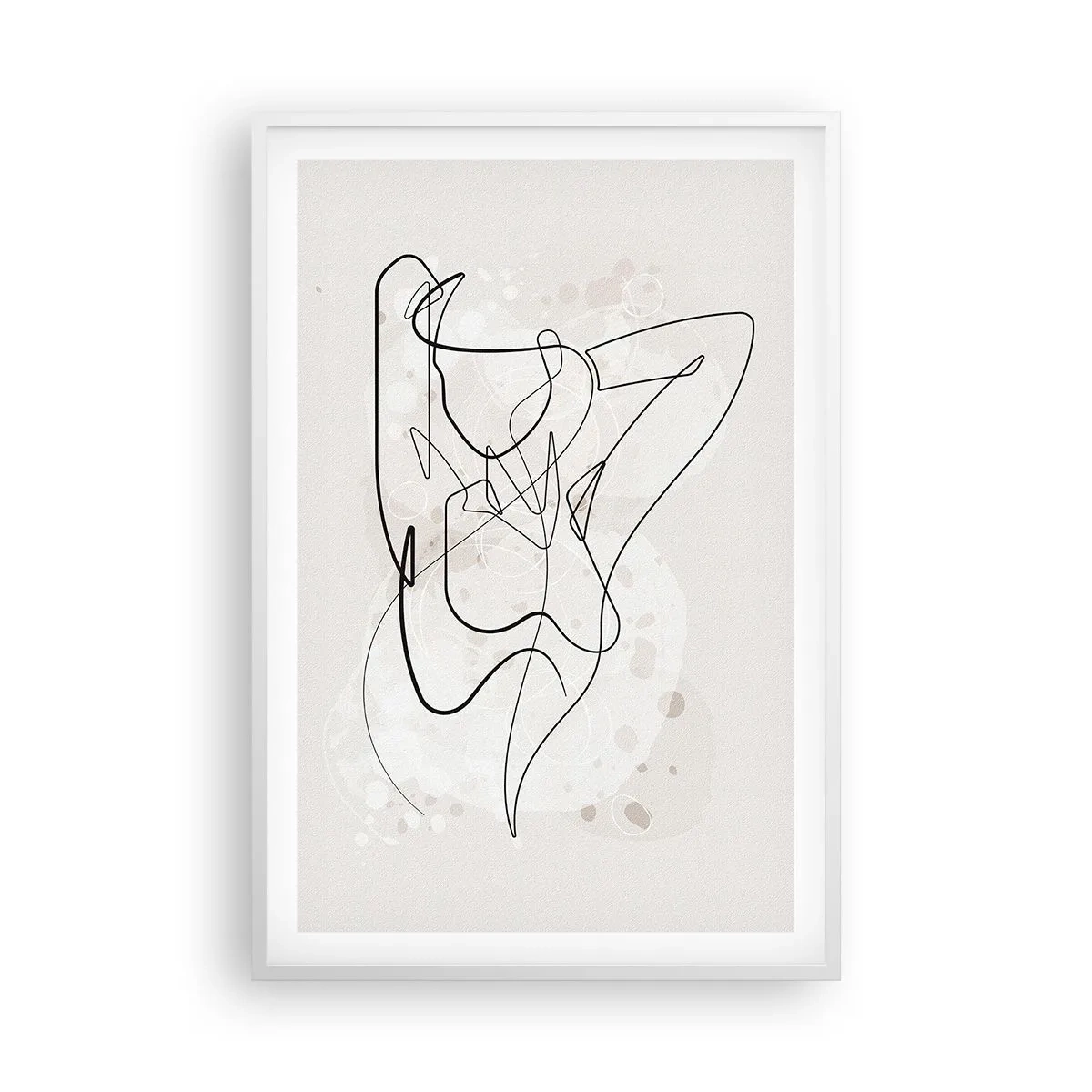 Poszter fekete keretben - A csábítás művészete - 61x91 cm