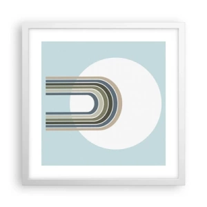 Poszter fekete keretben - Ellenállhatatlan vonzalom - 40x40 cm