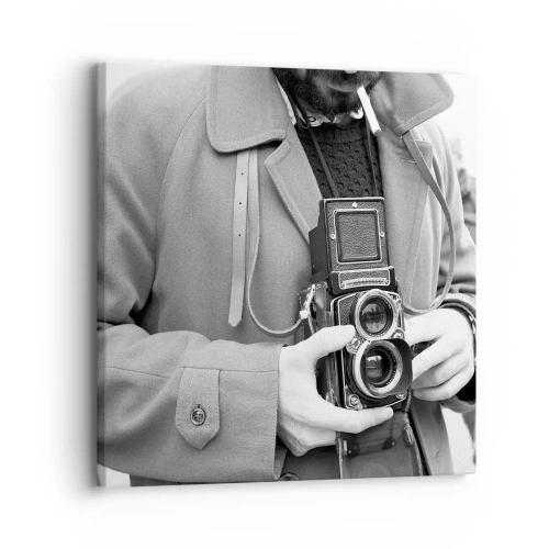 Vászonkép - Retro stílusban - 30x30 cm