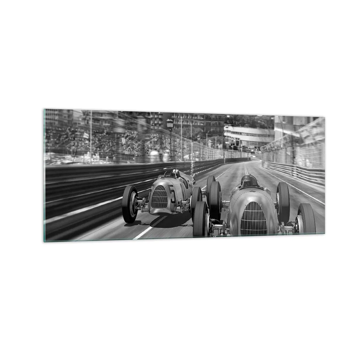 Üveg kép - Réges-régen Monte Carlóban - 100x40 cm