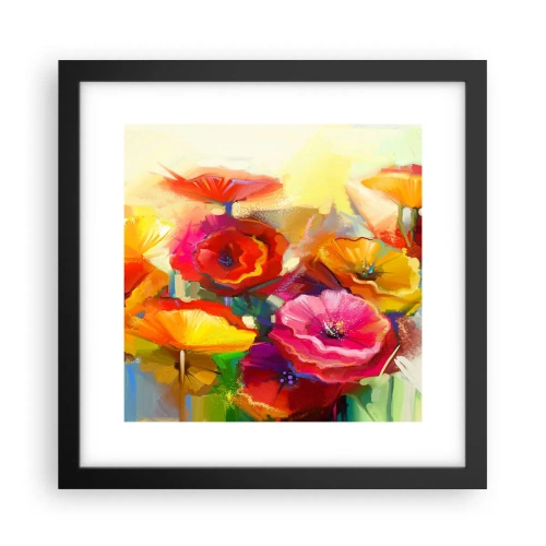 Poszter fehér keretben - Nem csak piros - 30x30 cm