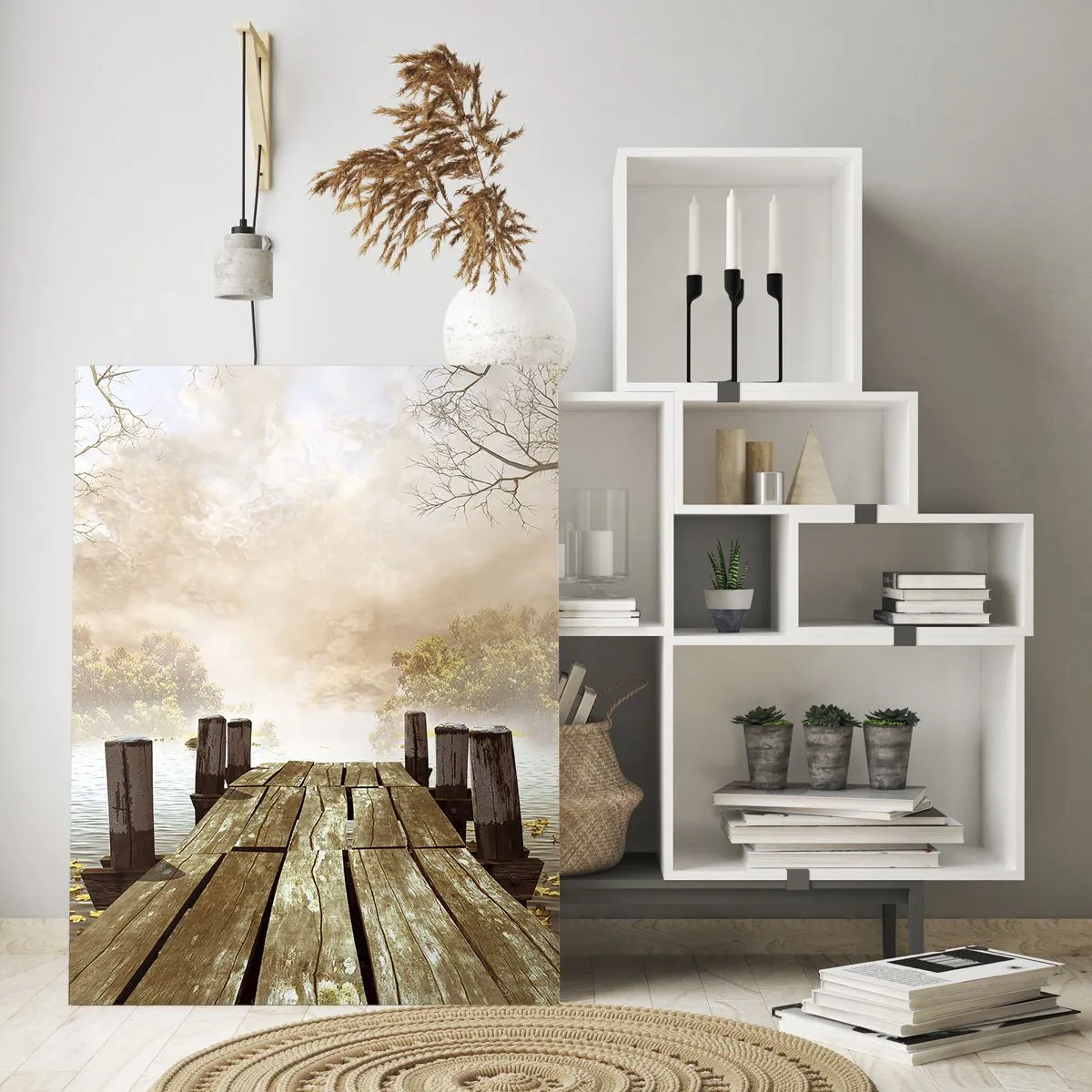 Üveg kép - Az ősz enyhe szomorúsága - 50x70 cm