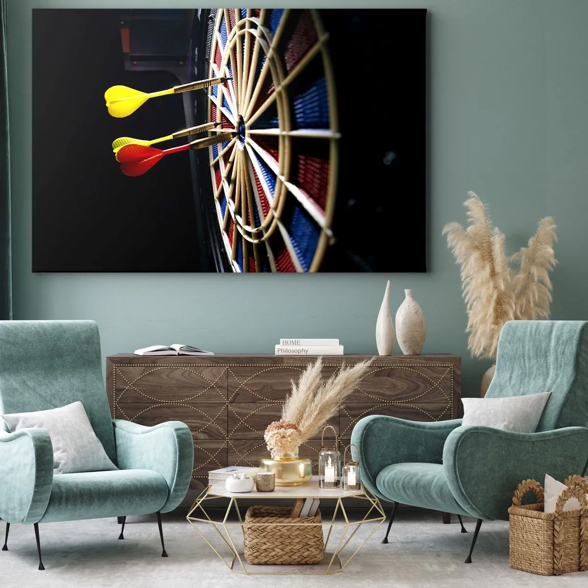 Vászonkép - Pont a lényeg - 120x80 cm