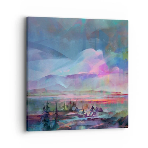 Vászonkép - Jóindulatú ég alatt - 40x40 cm
