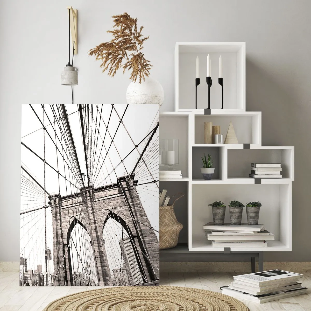 Üveg kép - New York-i katedrális - 50x70 cm
