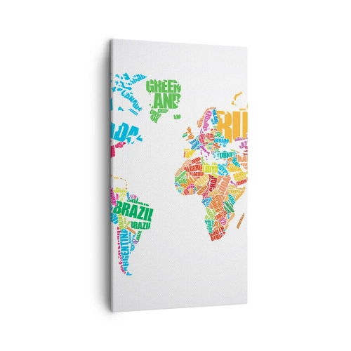 Vászonkép - Mindannyiukat megszeretném ismerni - 45x80 cm