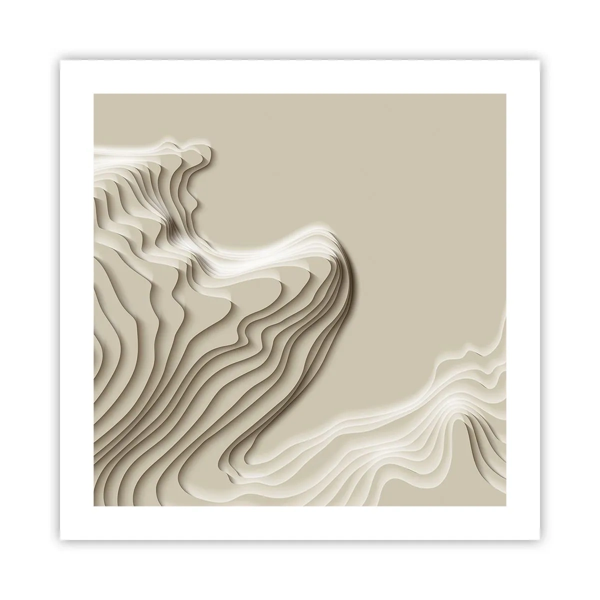 Poszter - Művészeti topográfia - 50x50 cm
