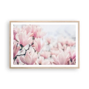 Poszter világos tölgy keretben - A finomság eszménye - 91x61 cm