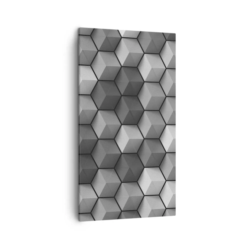 Vászonkép - Kubista kirakós - 45x80 cm