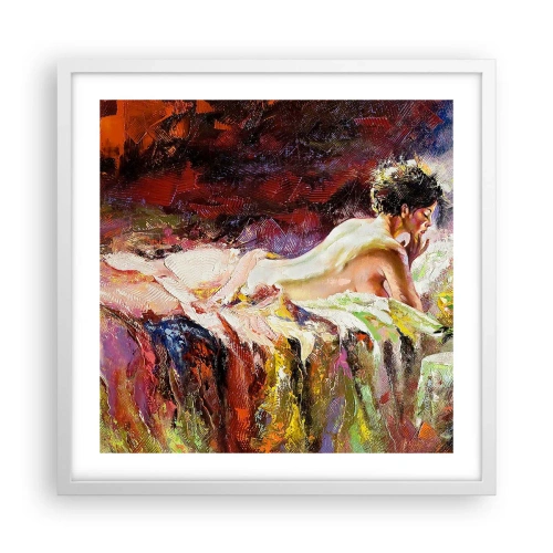 Poszter fekete keretben - Töprengő Vénusz - 50x50 cm