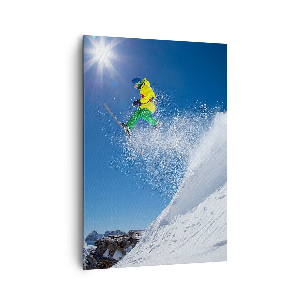 Vászonkép - Tánc a hegyekkel - 70x100 cm