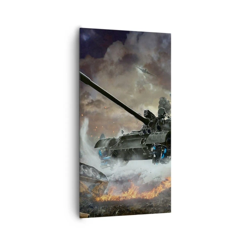 Vászonkép - A csata szörnyű és gyönyörű - 65x120 cm