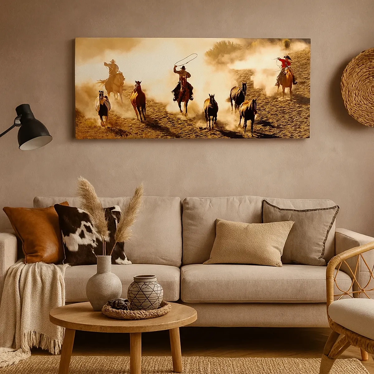 Vászonkép - Igazán vadnyugat - 30x30 cm