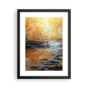 Poszter fehér keretben - Az Arany Patak - 30x40 cm