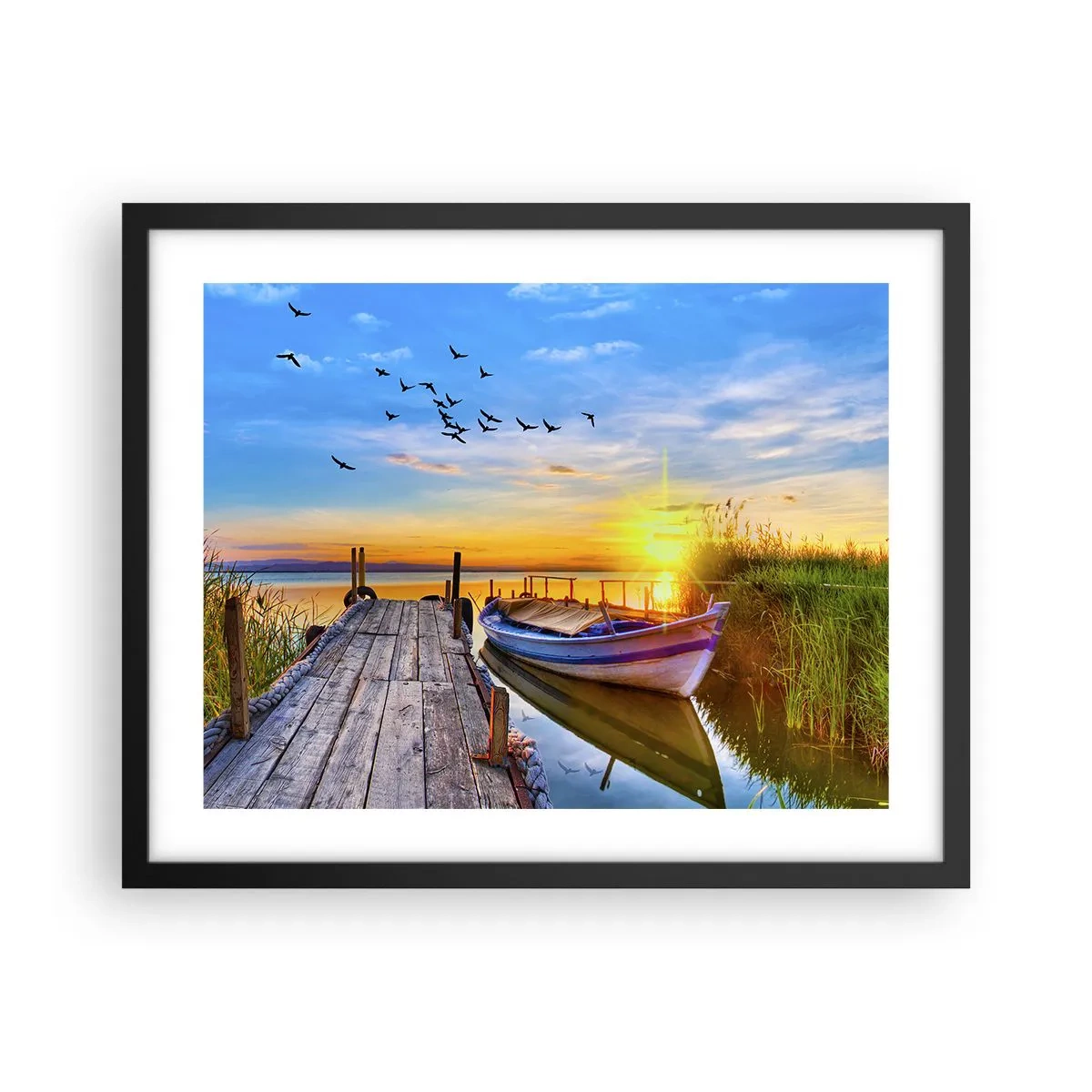 Poszter fehér keretben - Viszlát holnapig - 50x40 cm