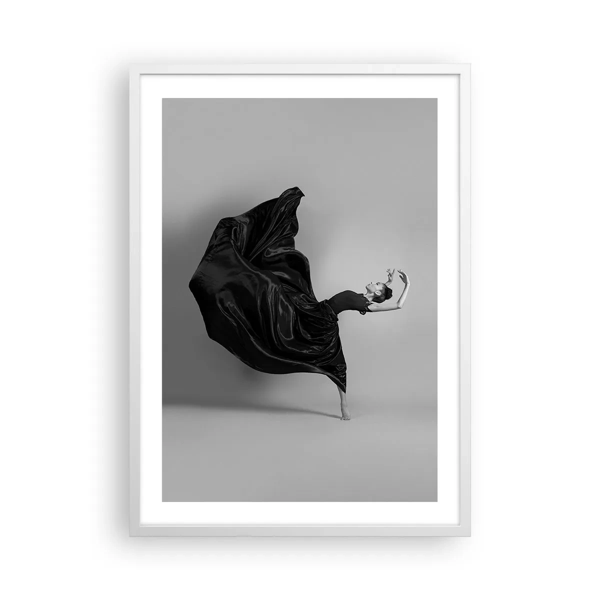 Poszter fekete keretben - Szárnyas zene - 50x70 cm