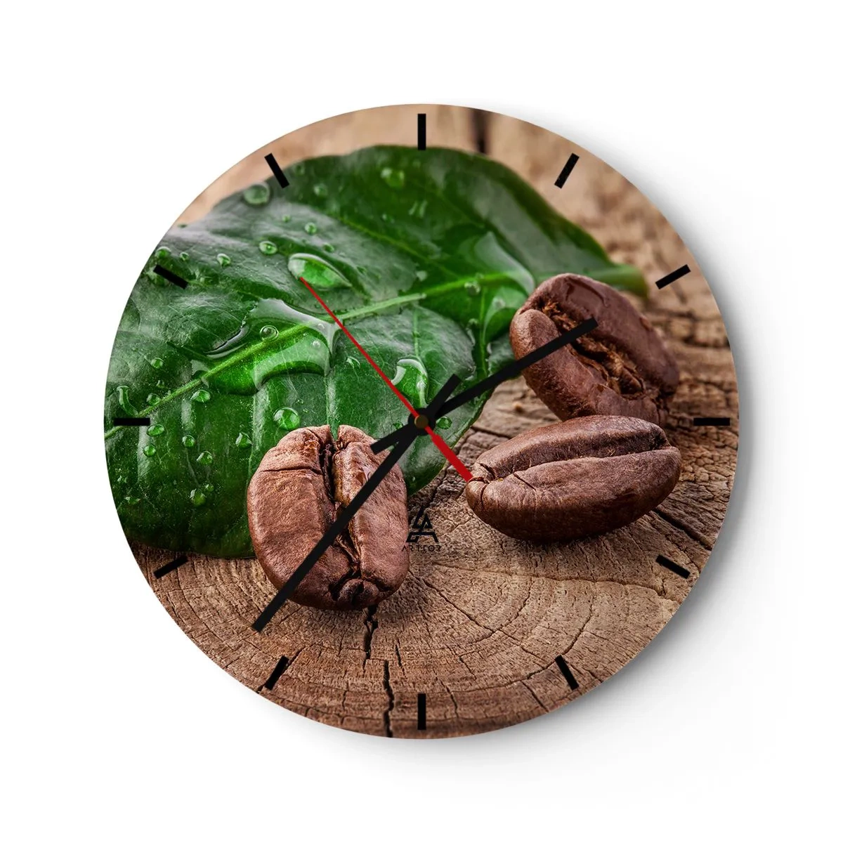 Falióra, Óra - A legigazibb és fekete - 40x40 cm