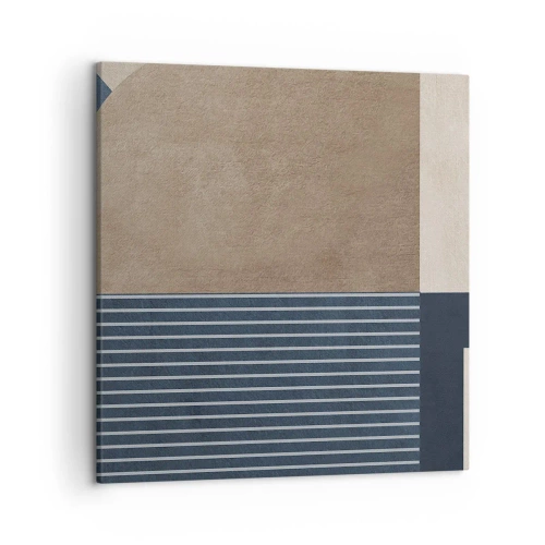 Vászonkép - Az egyszerűség és a kerekség kompozíciója - 50x50 cm