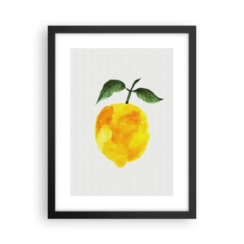 Poszter fehér keretben - Hogyan ismerjük meg a nap ízét - 30x40 cm