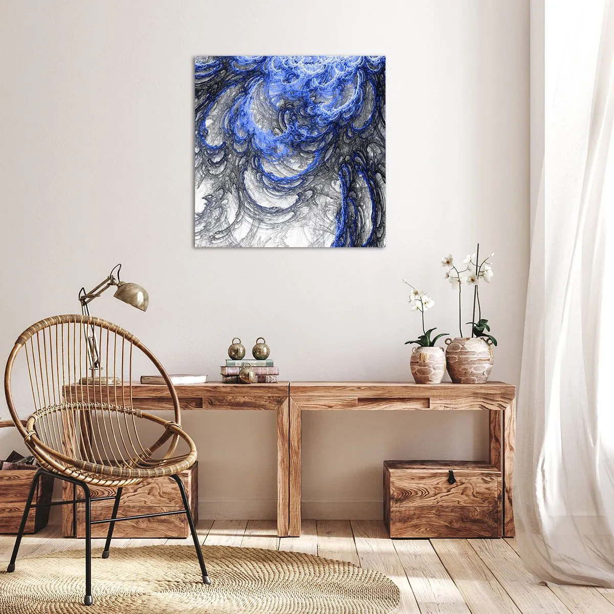 Vászonkép - Egy hullám születése - 60x60 cm