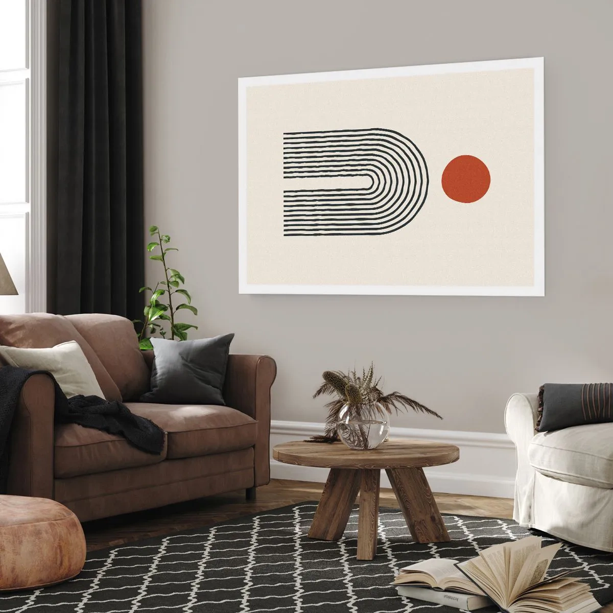 Poszter - Formák és színek vonzalma - 91x61 cm