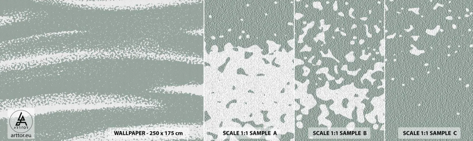 Fotótapéta Minta Standard Eco - Absztrakció téli hangulatban - Absztrakció, Fényes, Minimalizmus - 100x30 cm