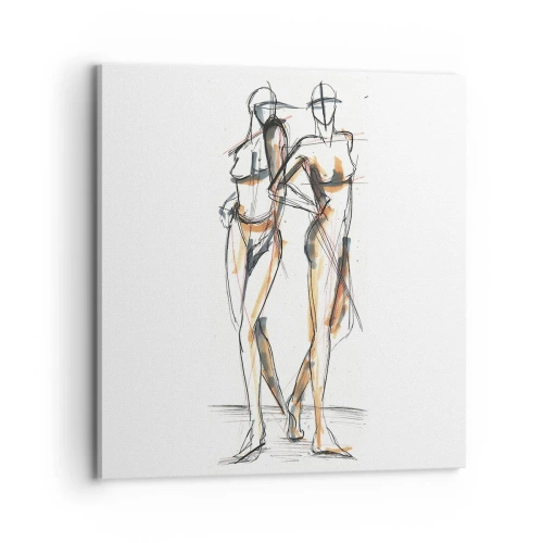 Vászonkép - A kegyelem tanulmánya - 70x70 cm