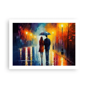 Poszter - Együtt - egy színes éjszaka - 70x50 cm