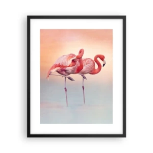 Poszter fehér keretben - A lenyugvó nap színe - 40x50 cm