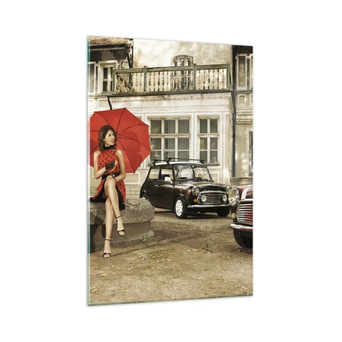 Üveg kép - Szentimentális mini utazás - 80x120 cm