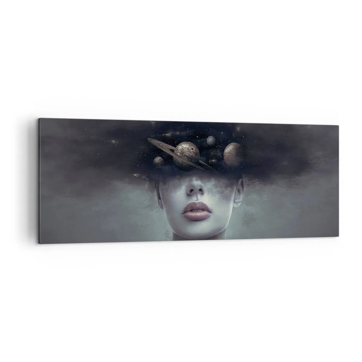 Vászonkép - És a bolygók megvadulnak... - 140x50 cm
