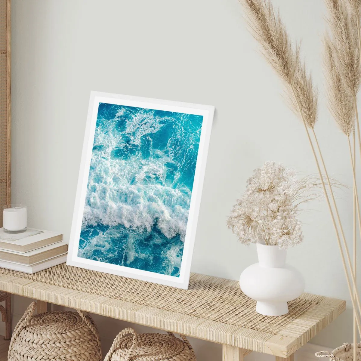 Poszter fekete keretben - Vidáman és ugrálva - 40x50 cm