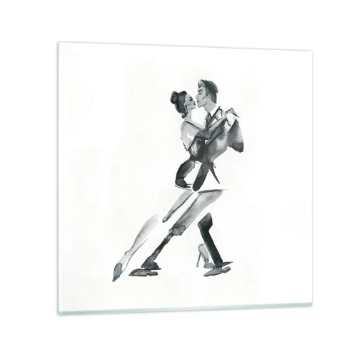 Üveg kép - Egy ütemben - 70x70 cm