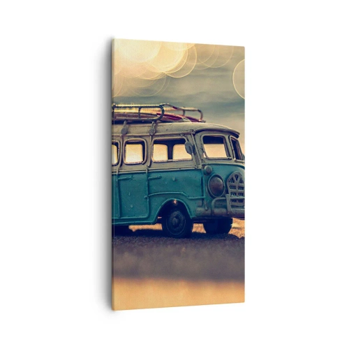 Vászonkép - Vége a bálványoknak: pénznek és munkának - 55x100 cm