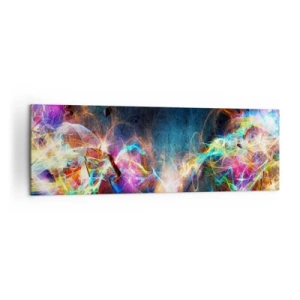 Vászonkép - Vígan a sötét ellen - 160x50 cm