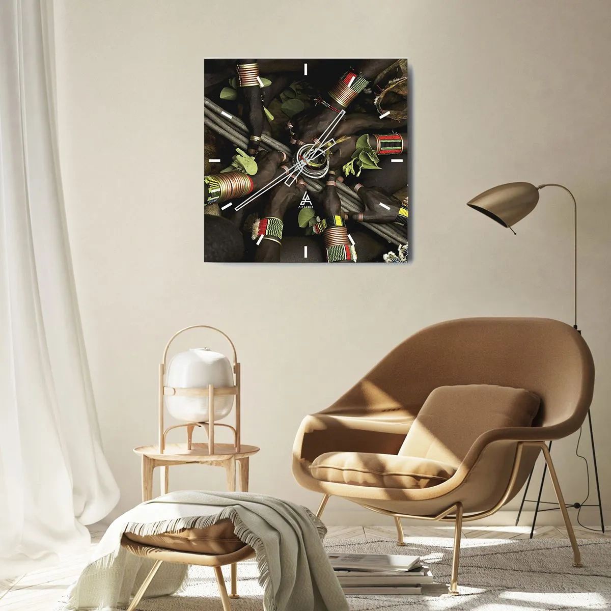 Falióra, Óra - Együtt vagyunk - 40x40 cm