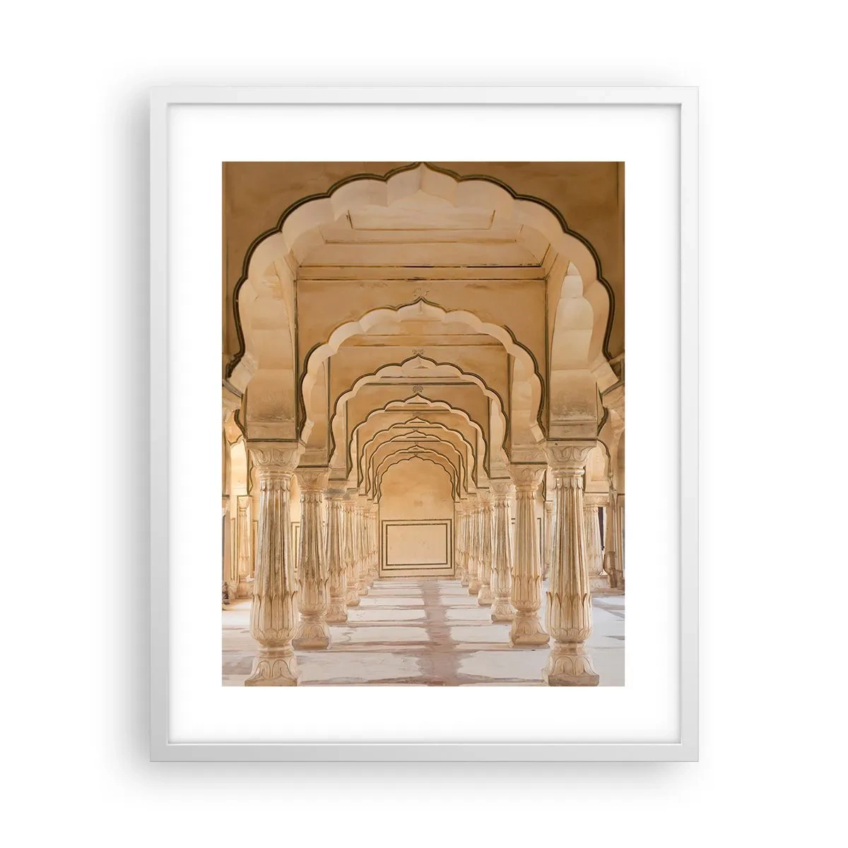 Poszter fekete keretben - A maharadzsa palotájában - 40x50 cm
