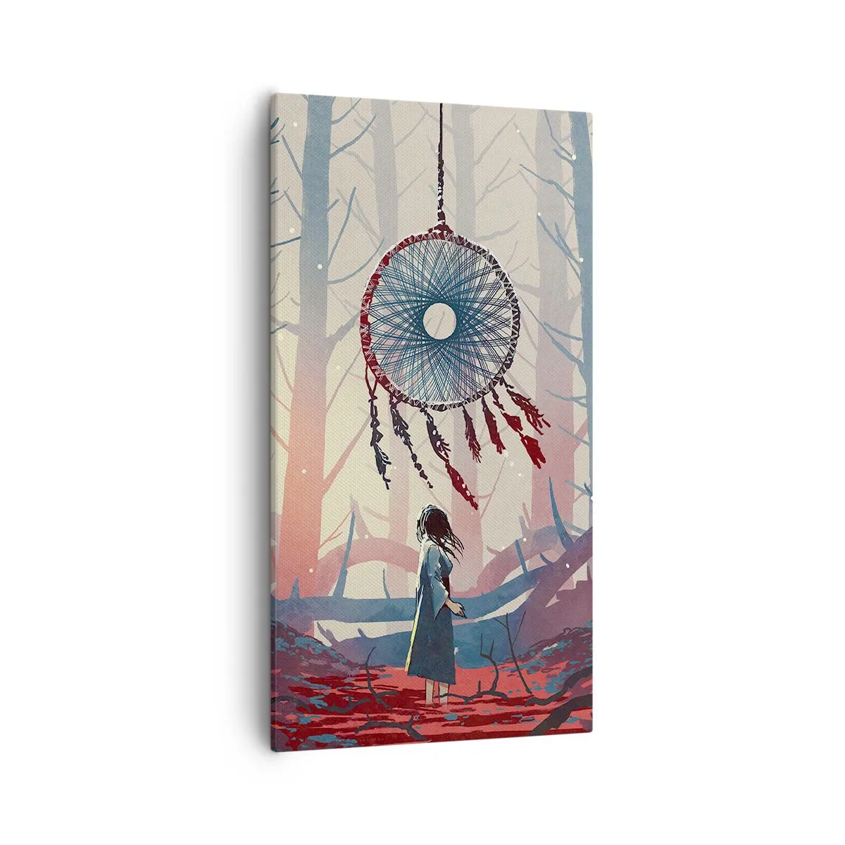 Vászonkép - A boldogság titkos rituáléja - 55x100 cm