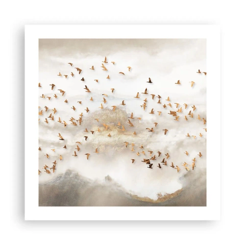 Poszter - Itt az idő... - 50x50 cm